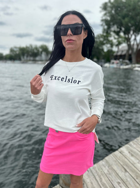 Excelsior Terry Crew Sweatshirt [Ivory]