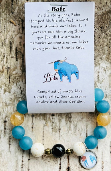 Babe Blue Ox Bracelet