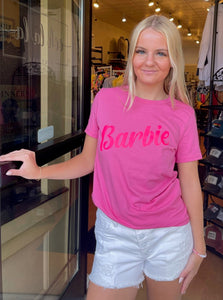 Barbie Script T-Shirt [Pink]