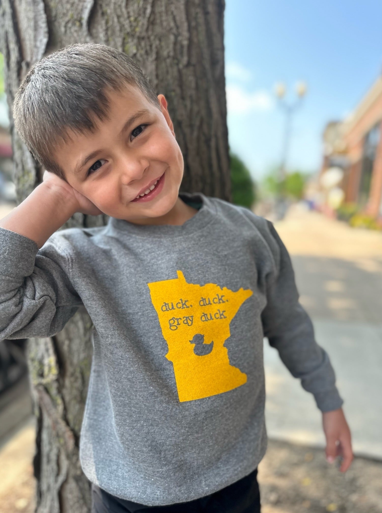 Duck Duck Toddler/Youth Crew Sweatshirt