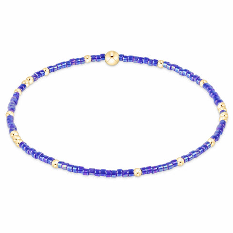 Hope Unwritten Bracelet Blue Metallic [BHOPUNWBMET]