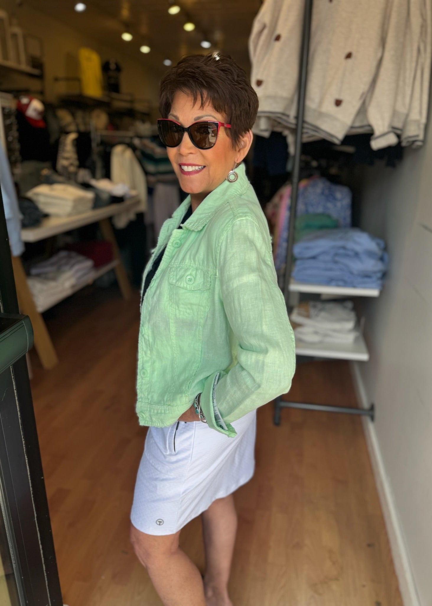 Lulu B Travel Jacket [LMCL-LIN7403]