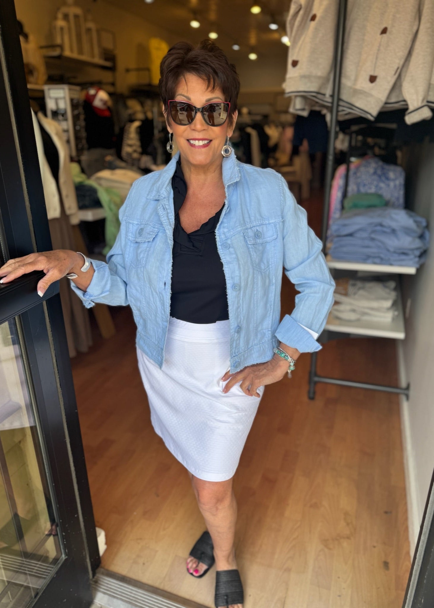 Lulu B Travel Jacket [CPWK-LIN7403]