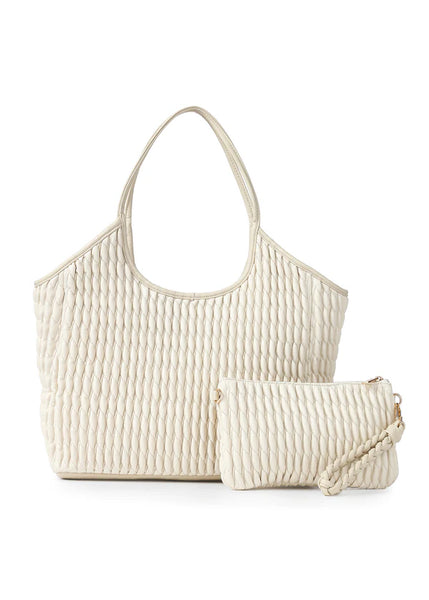 Isla Ecru Tote [Cream]