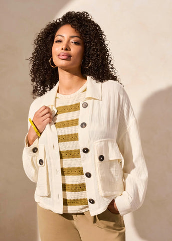 Jacket W Back Adjustment [Coco Milk-5724O]