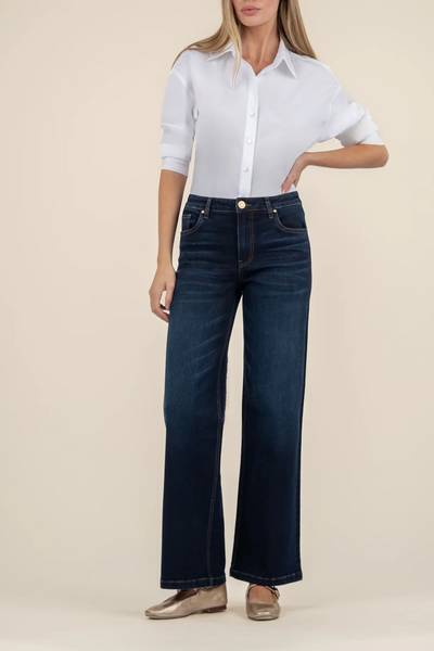 Jean High Rise wide Leg Clean Pants [Fortitude]