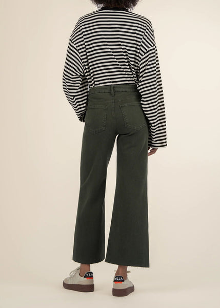 Meg High Rise Fab AB Wide Leg [Sherwood Forest-KG1516MI9]