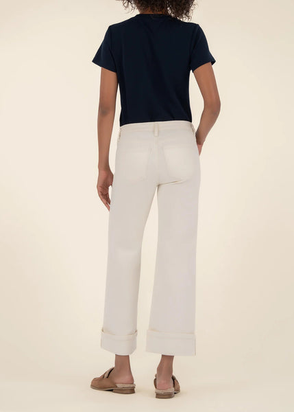 Meg High Rise Fab AB Wide Leg Pant [Candle-KG1980MB2]