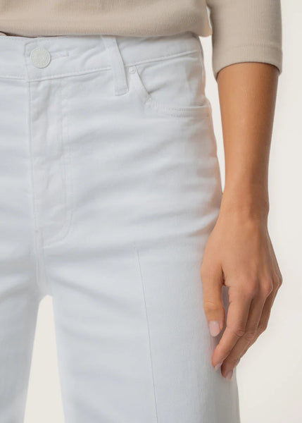 Meg High Rise Front Pin Tuck [Optic White-KG2216MA7]