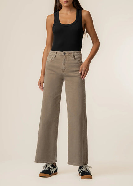 Meg High Rise Wide Leg [Milk Tea-KG2573MA1L]