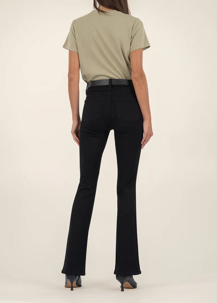 Natalie High Rise Fab Ab Bootcut [Black-KP1235MA9
