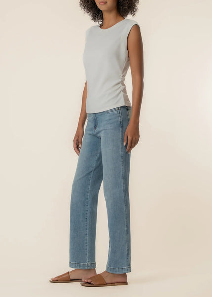 Rayna Banded Tank [Ivory-KT149901]