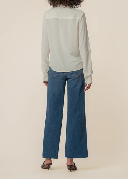 Adrie Long Sleeve Top [Ivory-KT150101]