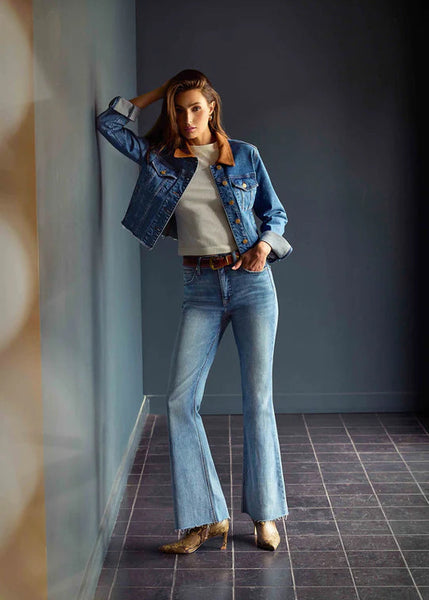 Kerry Cropped Jacket Raw Hem [Affined W Medium]