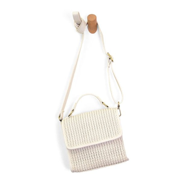 Freya Handle Flap Crossbody [L8269-White]
