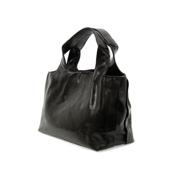 Candie Double Handle Crossbody [Black-L8273]