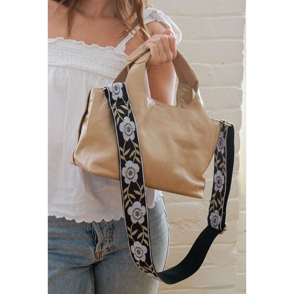 Candie Double Handle Crossbody [Light Tan-L8273]