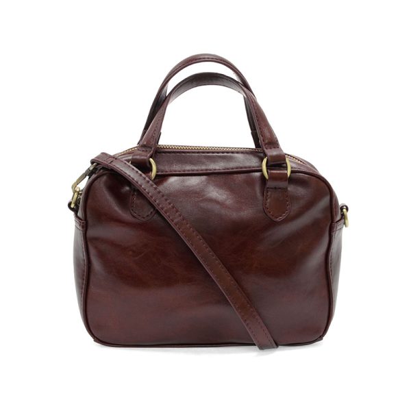 Regina Mini Satchel Crossbody [Maroon-L8306]