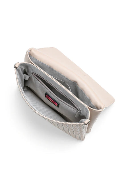 Lexi Fawn Flap Crossbody [Light Taupe]