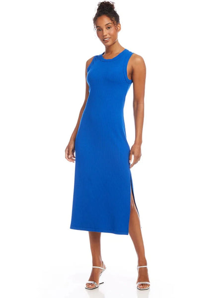 Midi Column Dress [Blue-1L06222]