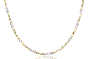 17" Choker Hope Unwritten 3mm Pearl [N17HOPUNWPE3]