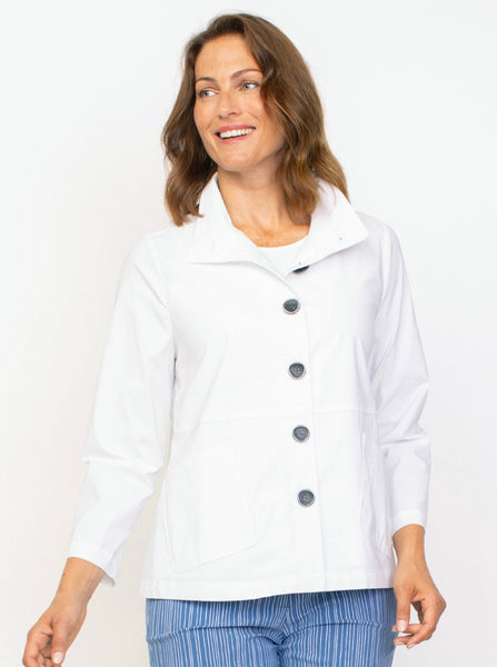 Power Stretch Easy Swing Jacket [White-16902]