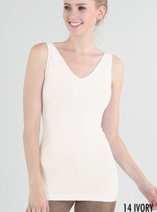 Reversible Tank Top [Ivory-NS7180]