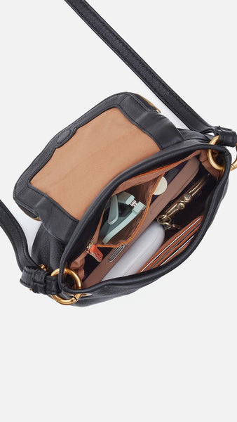 Fern Zip Flap Crossbody [BLK-SO-82546]