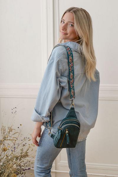 Skyler Sling Bag [Dark Teal-L8166]