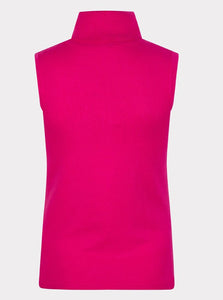 Sleeveless Knit Top [Fuchsia-F2307533]