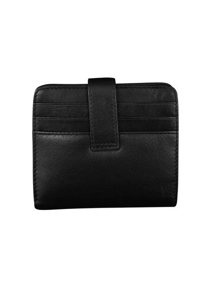 Small Bi-Fold Wallet [Black-7301]