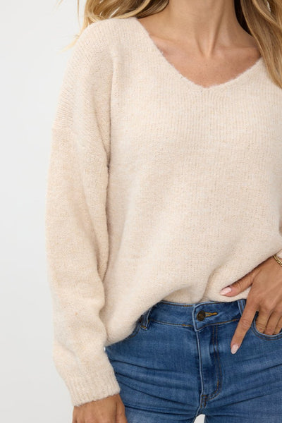 Sweater V-Neck [170-F2418500]