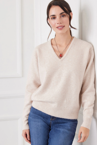 V-Neck Sweater [SAN-3N94269]