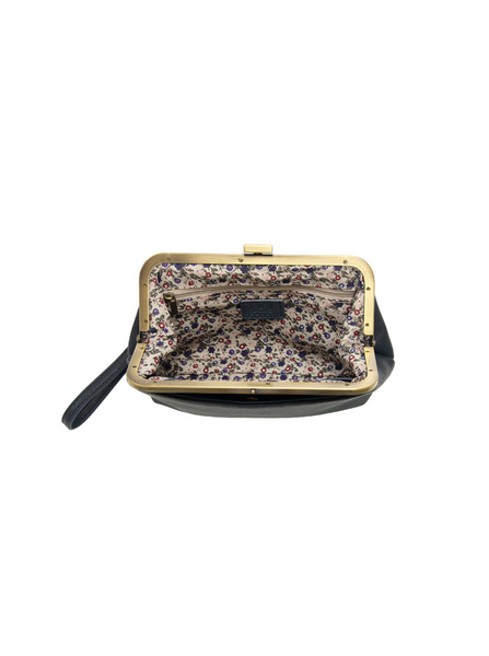 Vivie Crossbody Wristlet [Navy-L8194]