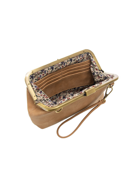 Vivie Crossbody Wristlet [Tuscan Tan-L8194]