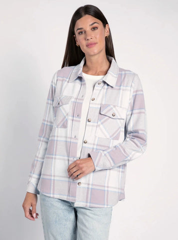 Weston Jacket [Mauve Blue Plaid-J1550]