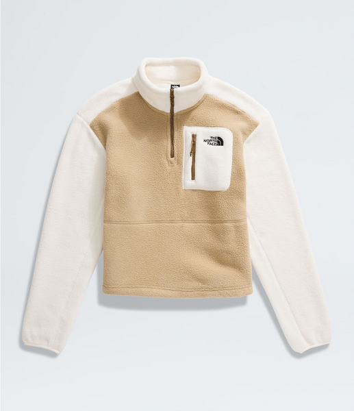 Yumiori 1/4 Zip [Khaki Stone/White Dune]