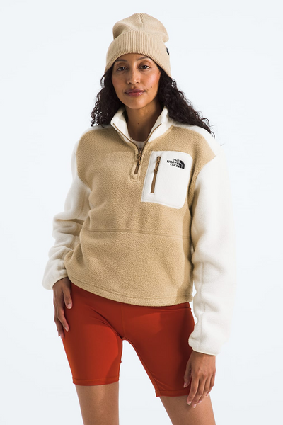 Yumiori 1/4 Zip [Khaki Stone/White Dune]