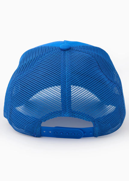 Blue Mahjong Backwards Hat [Blue]