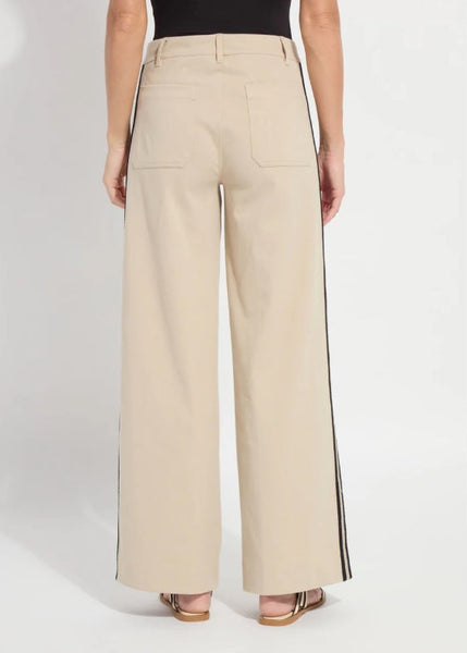 Brinne Side Stripe Trouser [Crisp Khaki-10-3809-M9]