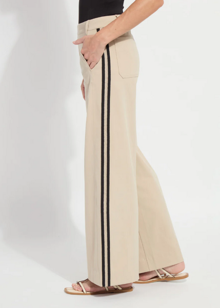 Brinne Side Stripe Trouser [Crisp Khaki-10-3809-M9]