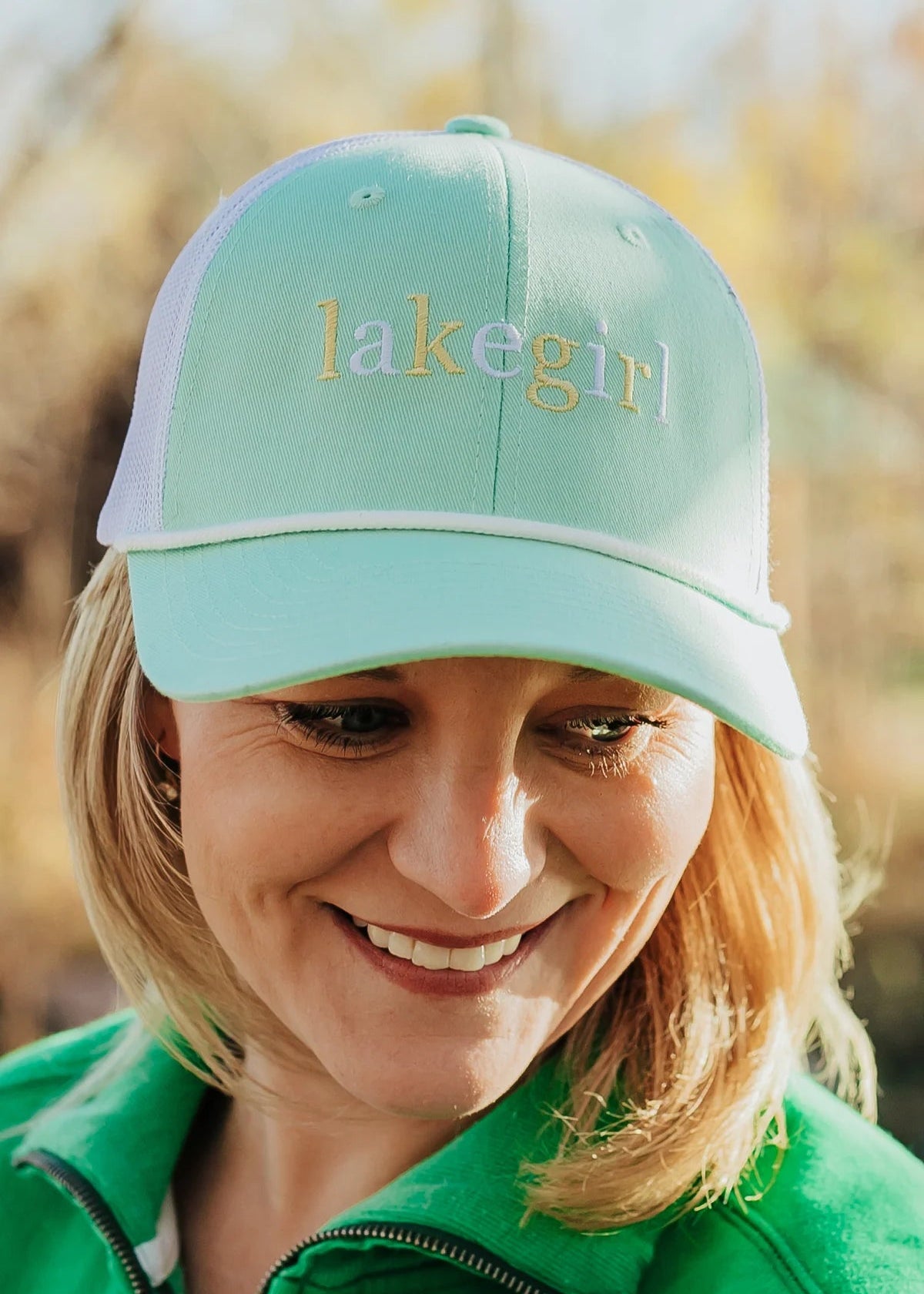 Trucker Cap [Mint/White-HCT011]