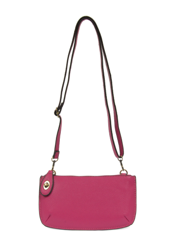 Mini Crossbody Wristlet Clutch [Fuchsia-L8000]