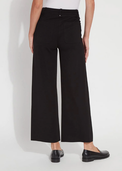 Erin Hi Waist Ponte Pant [Black-10-3295-M2]