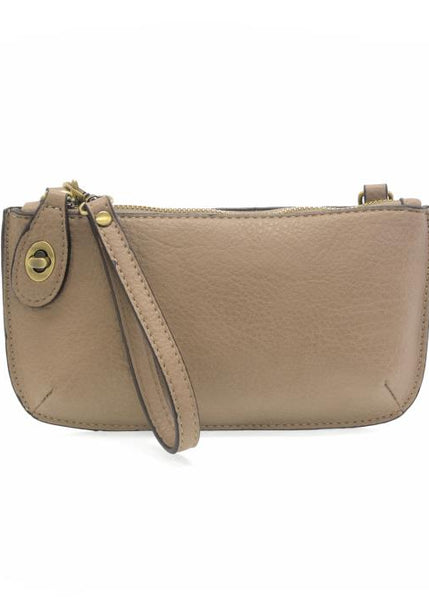 Mini Crossbody Wristlet Clutch [Mushroom-L8000]