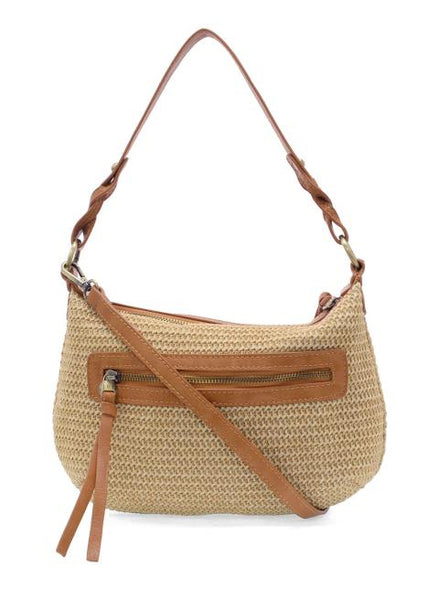 Straw Effie Hobo [Natural-L8327]