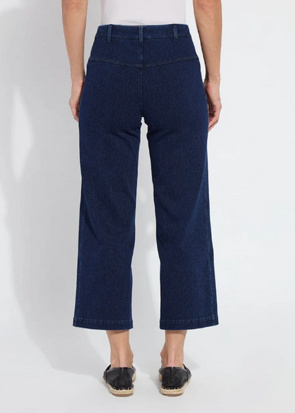 Layton Wide Leg Crop [Indigo-12-3509-M9]