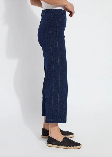 Layton Wide Leg Crop [Indigo-12-3509-M9]