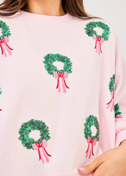 Millie Wreaths Sweatshirt [66721]
