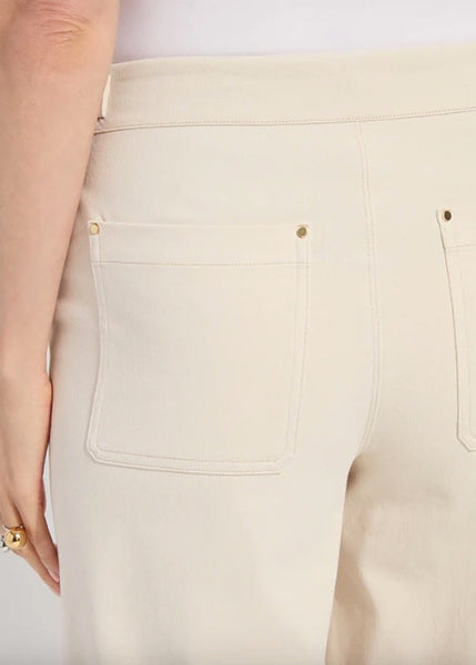 Nylah Detail Wide Leg Crop Pant [Crisp Chino-12-3867-M9]